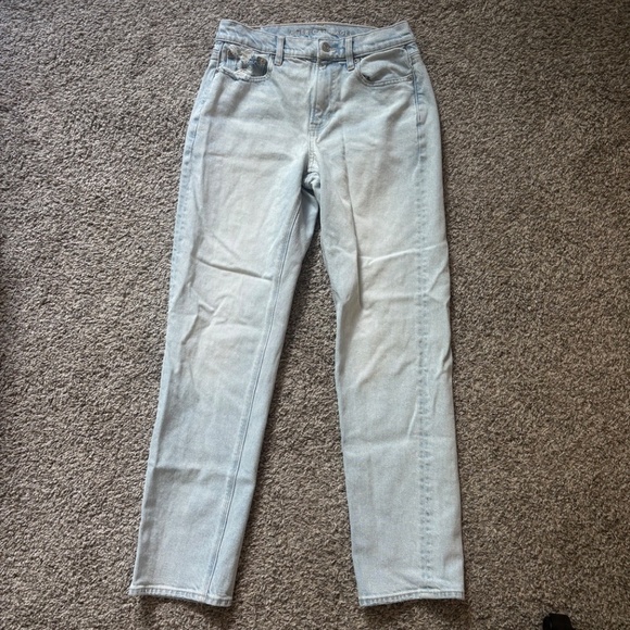 American Eagle High Rise Straight Jeans - Picture 2 of 5
